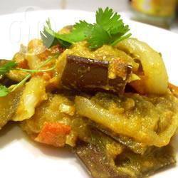 Baingan bharta (aubergine curry) recept