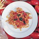 Tagliatelle met tomaat en basilicum recept