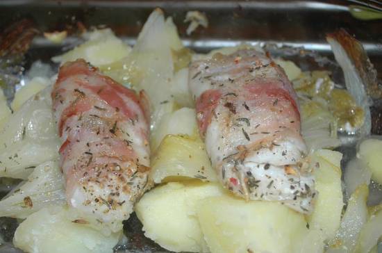 Ovenschotel van witlof en vis recept