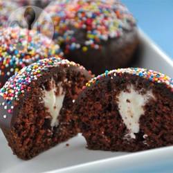 Chocolade cupcakes met boterroomvulling recept