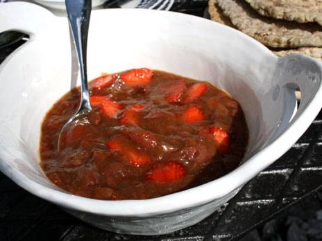 Rabarber aardbeien marmalade recept