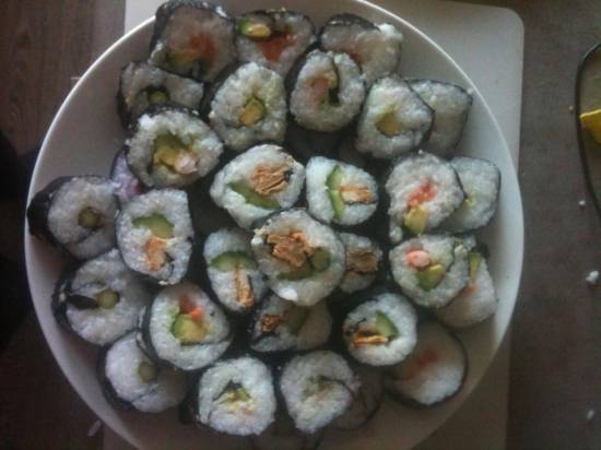 Gemakkelijke sushi recept