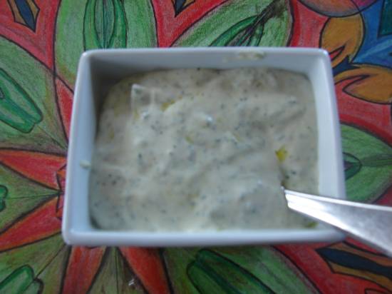 Yoghurt- muntsaus recept