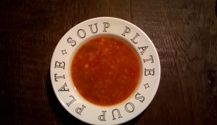 Linzensoep een lekkere soep met koud weer.
