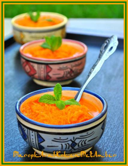 Marokkaanse sinaasappel/wortelsalade recept